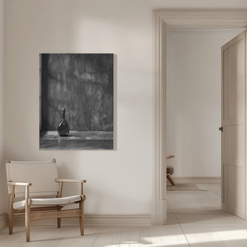 Dark Glass Bottle Still | Canvas - Room Interior 1