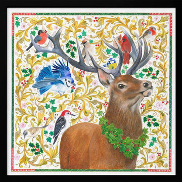 Majestic Wilderness | Poster - Black Metal Frame Interior