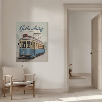 Gothenburg Vintage Tram | Canvas - Room Interior 1