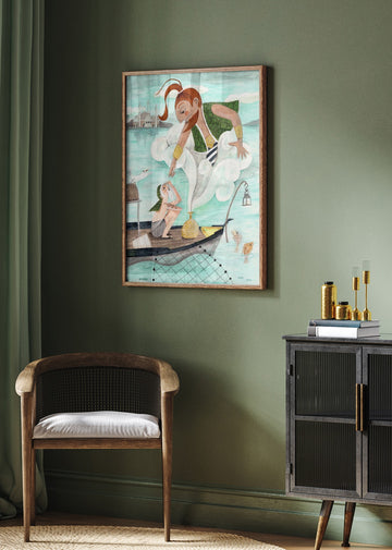 The Fisherman and the Jinni | Poster - Room Interior 2