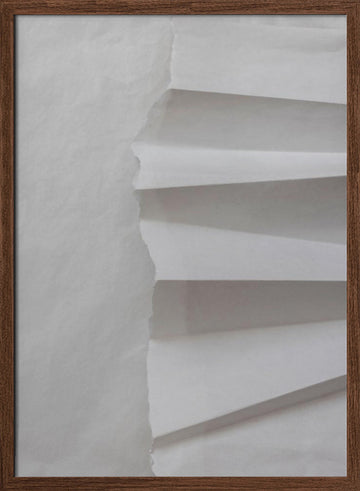 Untitled | Poster - Walnut Frame Interior
