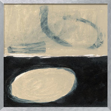 Circle | Poster - Silver Frame Interior