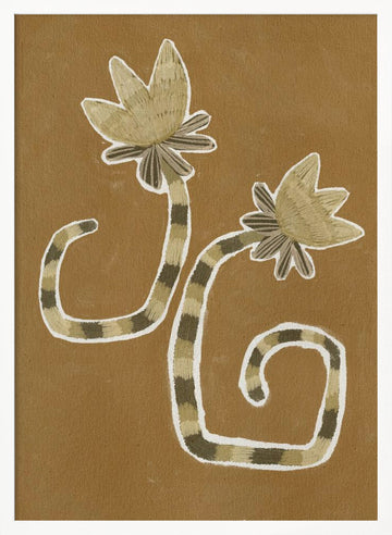 Delicate Bloom 8 | Poster - White Frame Interior