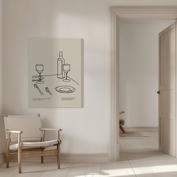 Tabletop Simplicity | Canvas - Room Interior 1