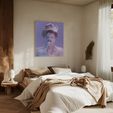 Dreamy Glitter Queen | Canvas - Room Interior 2