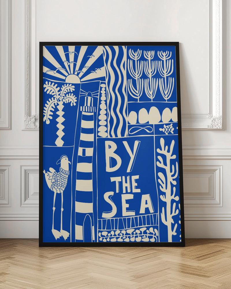 By The Sea Coastal Scene | Poster - Room Interior 1