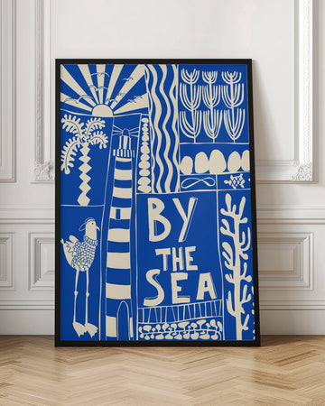 By The Sea Coastal Scene | Poster - Room Interior 1