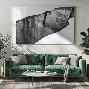 Winter Tree Reflection | Poster - Room Interior 1