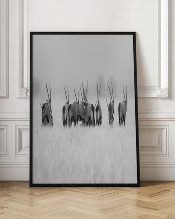 Oryx in the Mist | Poster - Room Interior 1