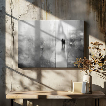 Blurred Paris Romance | Canvas - Room Interior 2