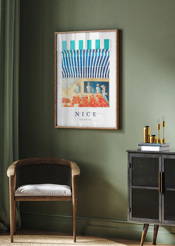 Nice Fruit Market | Poster - Room Interior 2