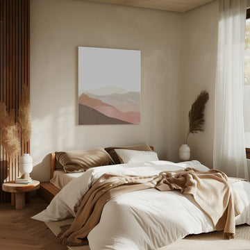 Soft Desert Layers | Canvas - Room Interior 2