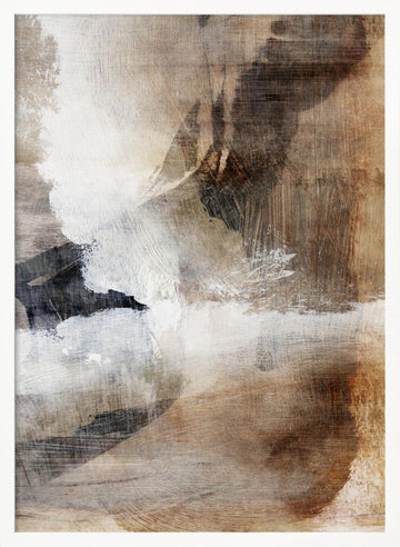 Layers 2 | Poster - White Frame Interior