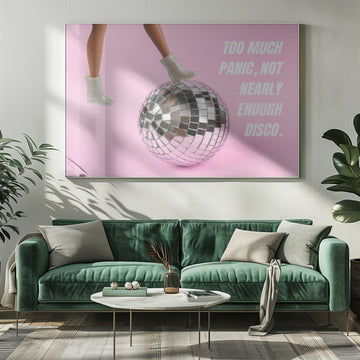 Too Much Disco Fun | Poster - Room Interior 1