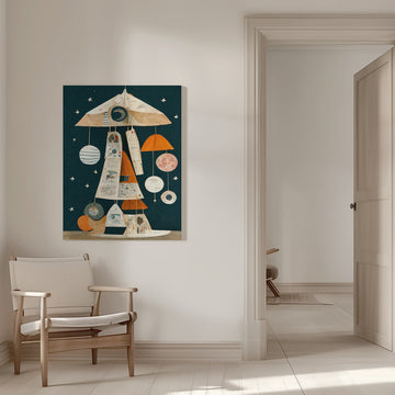Cosmic Jamboree | Canvas - Room Interior 1