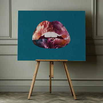 Blooming Lips | Canvas - Room Interior 1