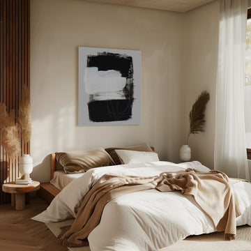 Abstract Brush Strokes 130 | Canvas - Room Interior 2