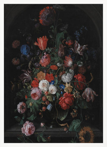 Flower Piece | Poster - White Frame Interior