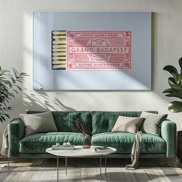 Charming Vintage Matchbox | Poster - Room Interior 1