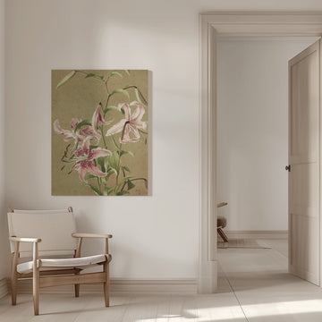 Japan Lily By Ellen Thayer Fisher | Canvas - Room Interior 1