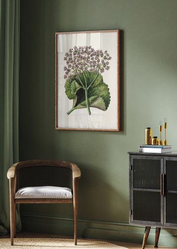 Antique Plant Ii Drawn By Sarah Featon (1848–1927) | Poster - Room Interior 2