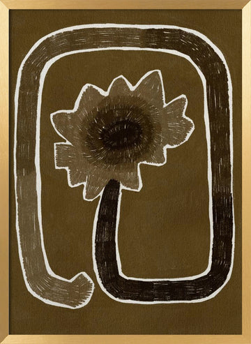 Delicate Bloom 1 | Poster - Gold Frame Interior