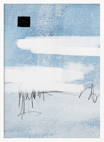 Skybound Whispers | Poster - White Frame Interior