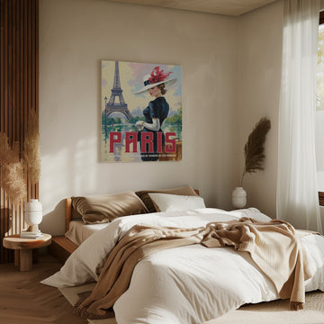 Vintage Paris Glamour | Canvas - Room Interior 2