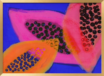 Yummypapaya | Poster - Gold Frame Interior