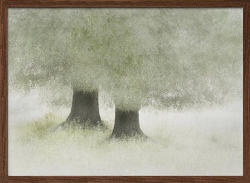 Friendship | Poster - Walnut Frame Interior