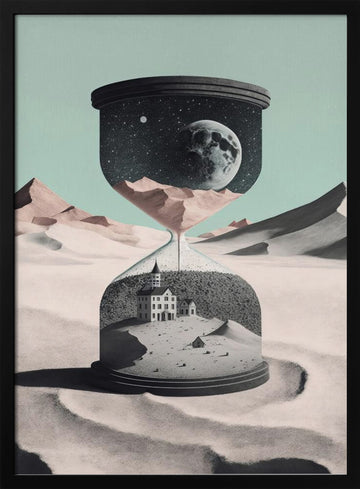 Timeless Landscapes | Poster - Black Metal Frame Interior