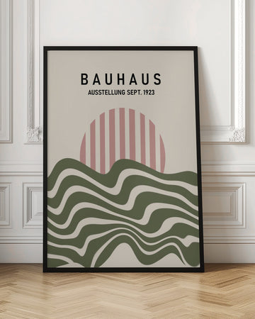 Bauhaus Desert Sun | Poster - Room Interior 1