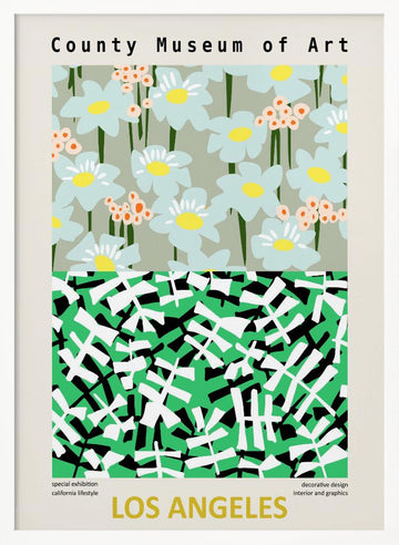 California Pattern Play | Poster - White Frame Interior
