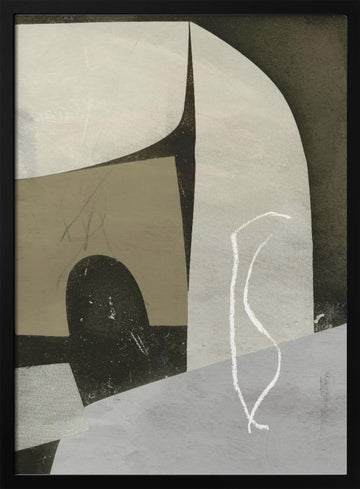 Vivid Tone | Poster - Black Metal Frame Interior