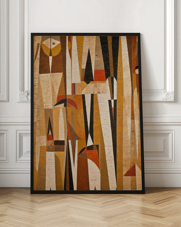 Geometric Harmony | Poster - Room Interior 1