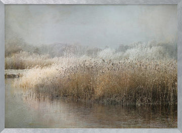 Wintermorning | Poster - Silver Frame Interior