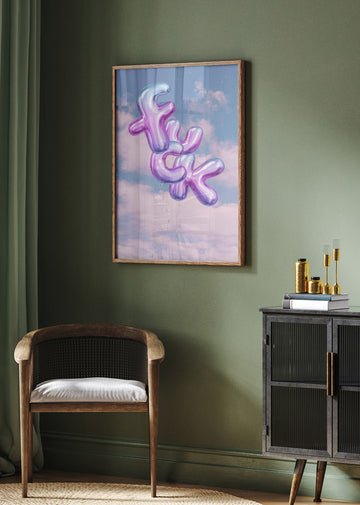 Floating Fuck Balloons | Poster - Room Interior 2