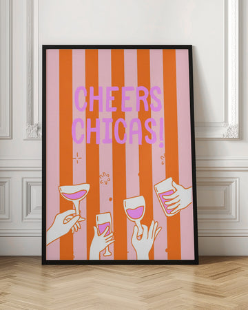 Cheers Chicas Celebration | Poster - Room Interior 1