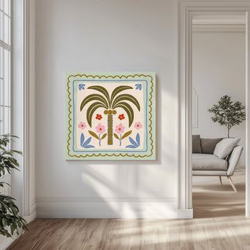 Tropical Palm Garden | Canvas - Room Interior 1