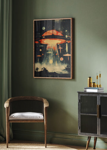 Galactic Arrival | Poster - Room Interior 2