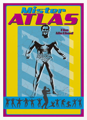 Classic Fitness Strongman | Poster - White Frame Interior