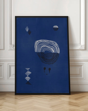 Indigo Night Gaze | Poster - Room Interior 1