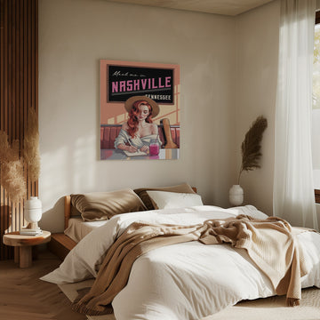 Nashville Songwriter Dreamer | Canvas - Room Interior 2