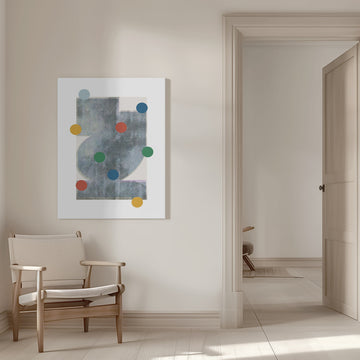 Geometric Symphony | Canvas - Room Interior 1