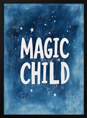 Starlit Dreams | Poster - Black Metal Frame Interior