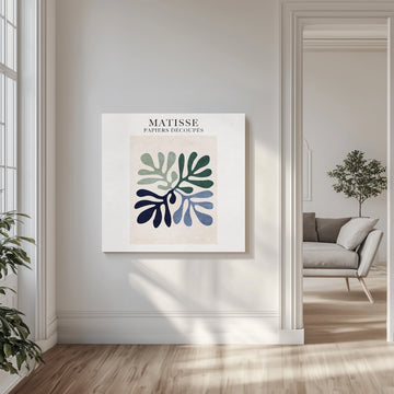 Leafy Serenity | Canvas - Room Interior 1