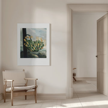 The Aloe from The Temple of Flora (1807) | Canvas - Room Interior 1