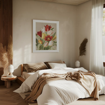 Tulips By Ellen Thayer Fisher | Canvas - Room Interior 2