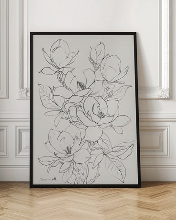 Magnolia Tree | Poster - Room Interior 1