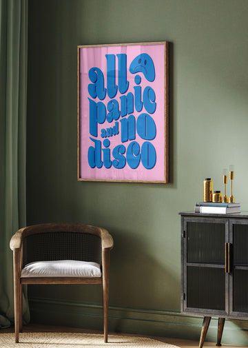 All Panic No Disco | Poster - Room Interior 2